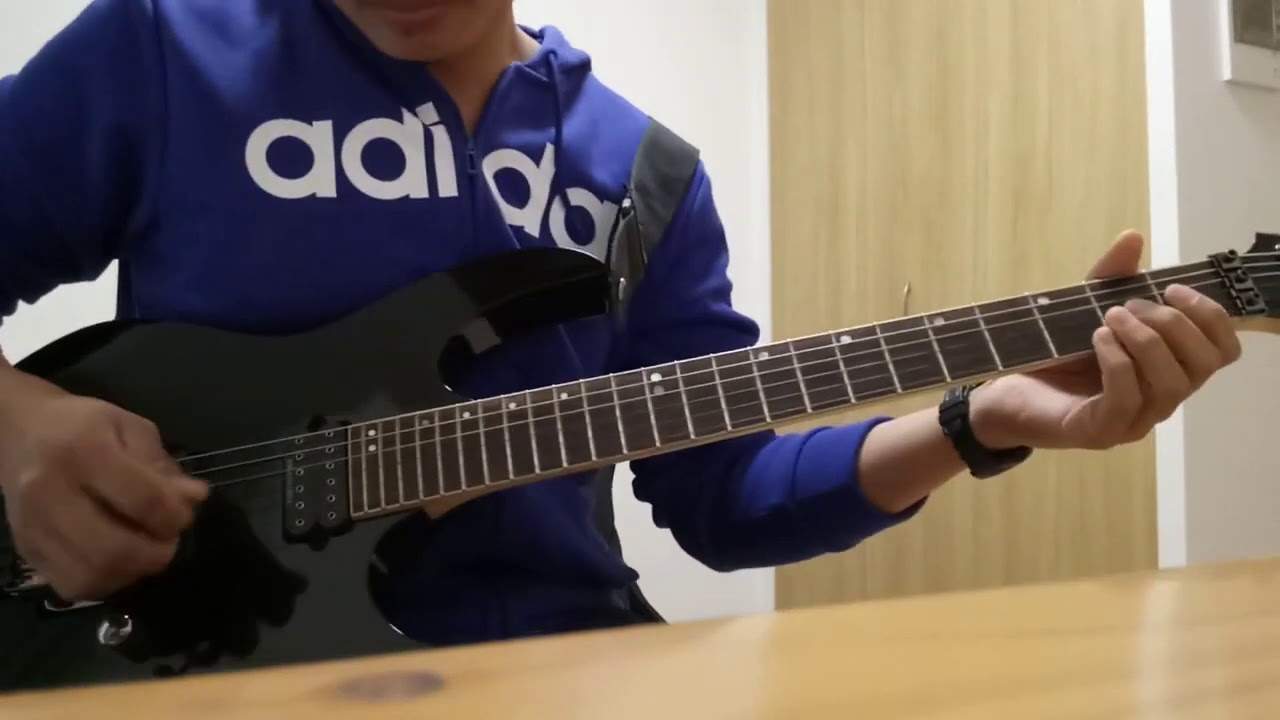 Grateful - Liveloud (lead guitar play through)