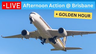 🔴 LIVE AFTERNOON Brisbane Airport Plane Spotting