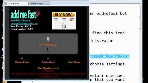 Addmefast bot working 100% - 1/9/2013