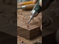 Mini Orbital Sander in Action 🔧 Sanding Real Wood