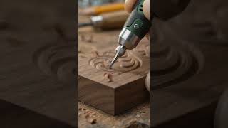 Mini Orbital Sander in Action 🔧 Sanding Real Wood