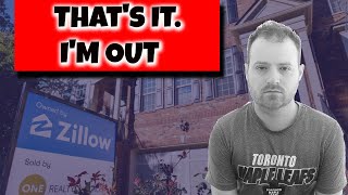 Zillow Stock: I'm Out.