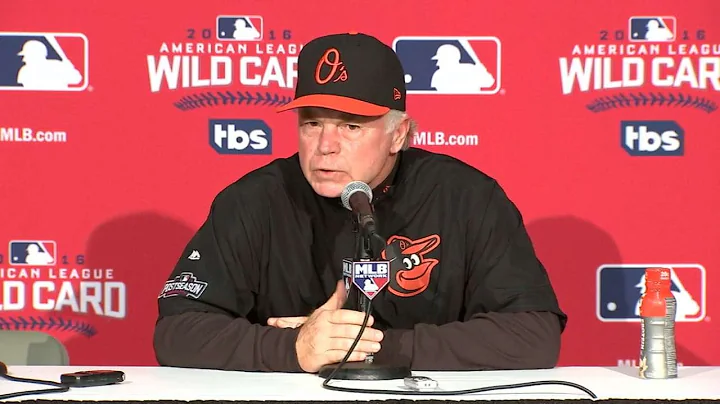 AL WC: Showalter talks not throwing Britton in loss