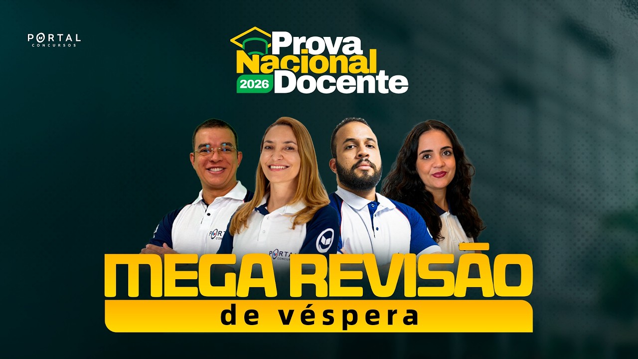 CONCURSO PND 2026 | REVISÃO DE VÉSPERA