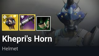 Khepris Horn is Underrated