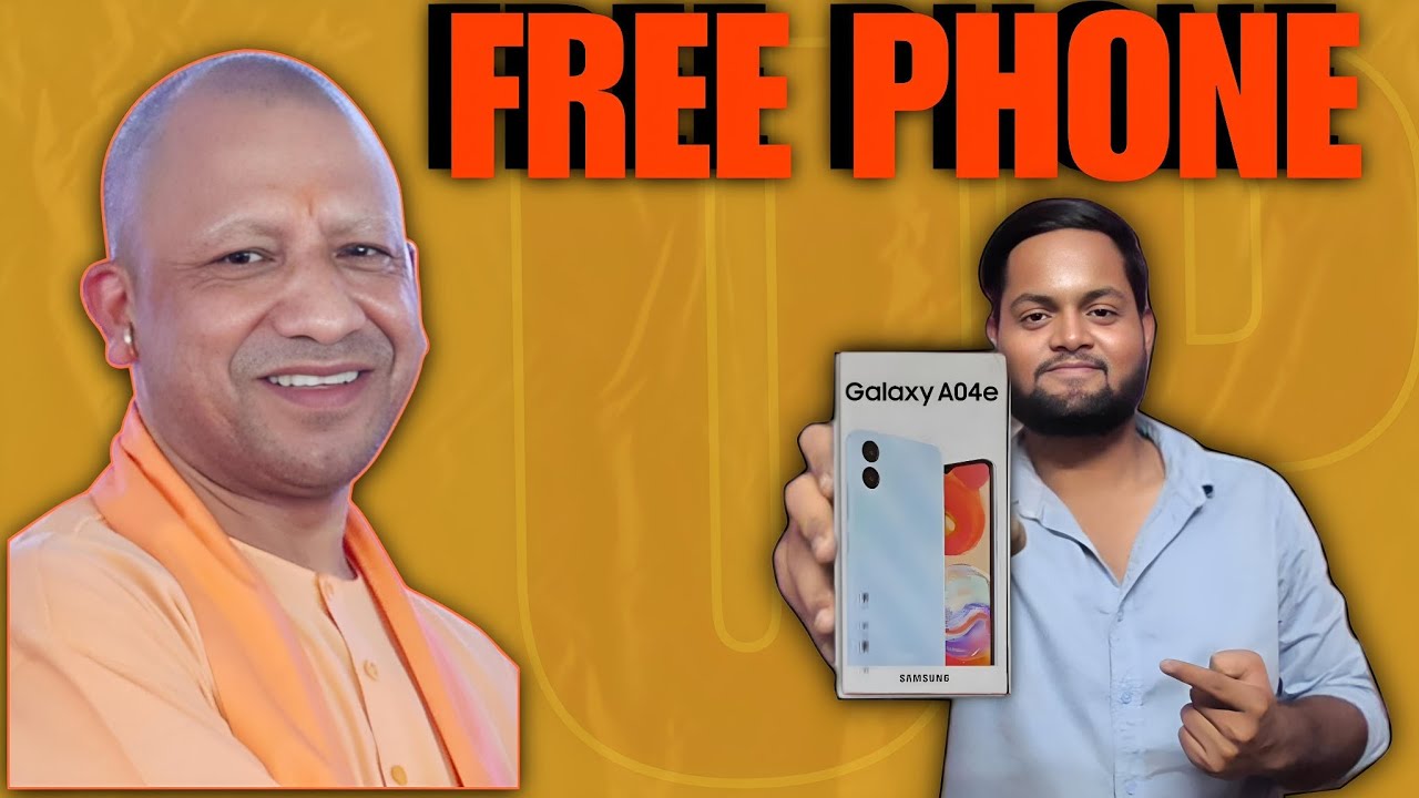 Free UP Govt Smartphone Review & Unboxing! 📱✨🇮🇳 // samsung galaxy A04e📱
