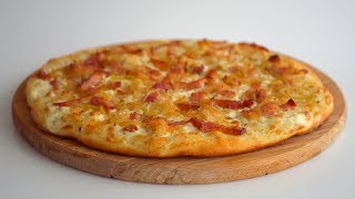 Тарт фламбе/Flammkuchen + Рецепт универсального дрожжевого теста для багетов, пит, пиццы и т.д. Тарт фламбе/Flammkuchen + Рецепт универсального дрожжевого теста для багетов, пит, пиццы и т.д.