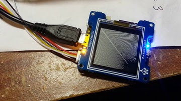 Sharp Memory display test on new PCB