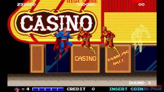 1988 Superman Arcade Game Playthrough Retro game