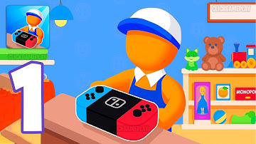 My Toy Shop! Gameplay Walkthrough Part 1 - Tutorial Manage Toy Shop Management (Android,iOS)