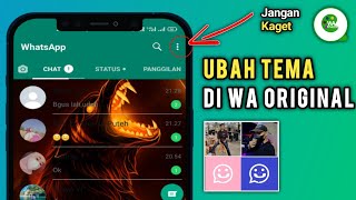 2 Ways to Change the Background on the Official WhatsApp with Your Own Photo | Wallpaper Theme screenshot 4