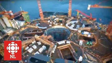 14 billion dollar oil platform built in seconds