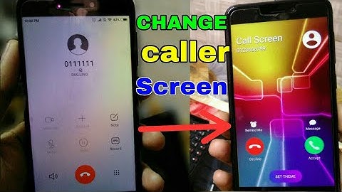 Change Call Screen Background in MIUI 10 | Caller screen background