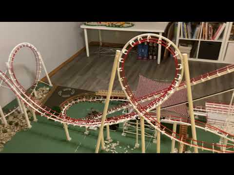 Maelstrom Model Roller Coaster - YouTube