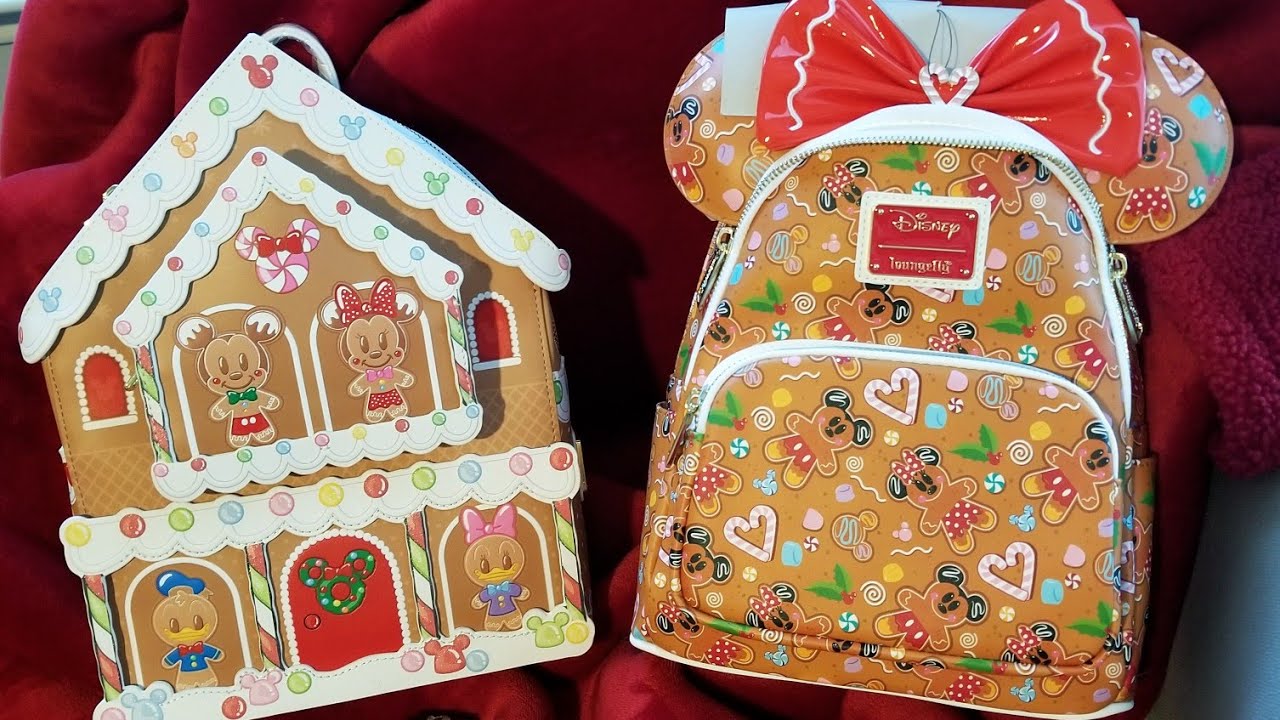 Disney Loungefly Gingerbread House Backpack & Sweatshirt Review