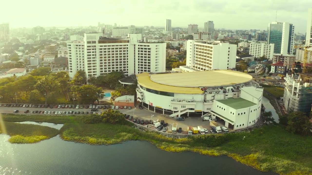 AERIAL VIEW OF EKO HOTEL & SUITES ... By Xbase Films
