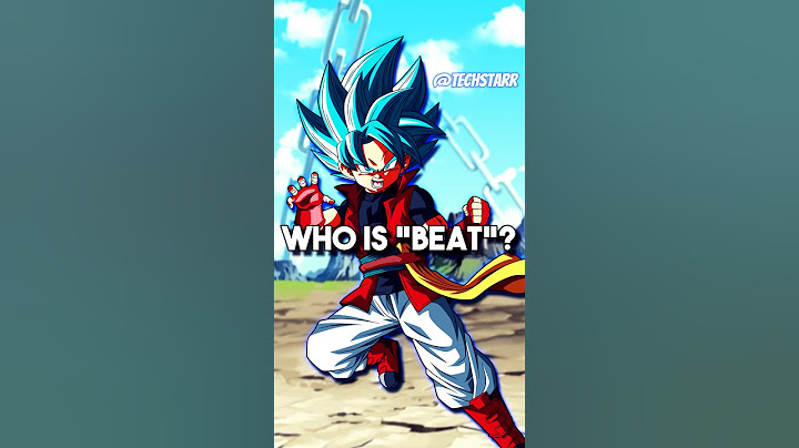 Who Is Beat In Super Dragon Ball Heroes? #shorts #dragonballsuper #superdragonballheroes