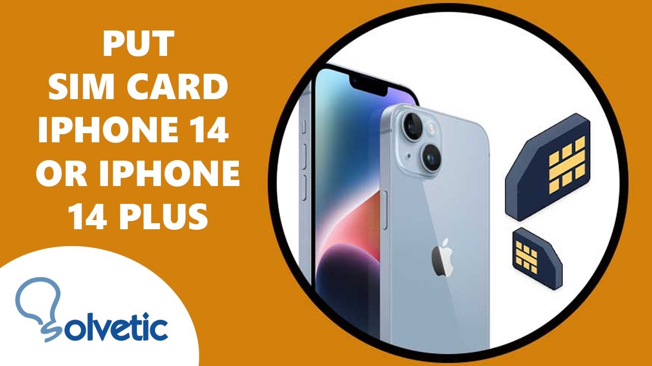 📲 How To Put SIM Card in iPhone 14 y iPhone 14 Plus ️ How to use iPhone