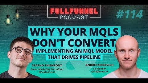 Why your MQLs don