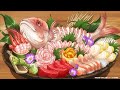 ASMR ANIME food cooking | 😋 | RELAXATION!! (calming)⭐️