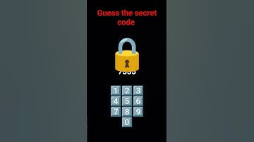 guess the secret code #entertainment #art #secretcode #shortsyoutube #shorts