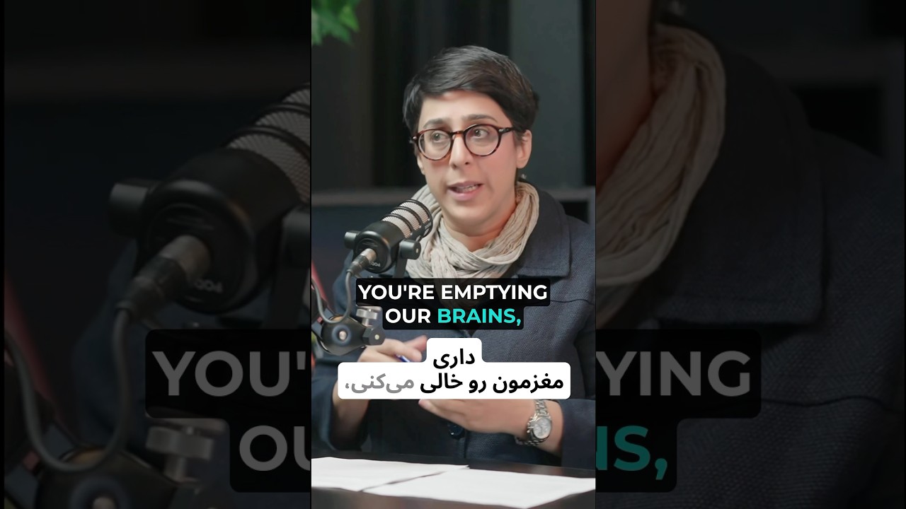 Iranian Opposition Watches Friends and Goes to Coffee Shops? | AL Podcast #13 Shorts