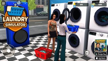 Laundry Store Cloth Simulator (Early Access) Android Gameplay