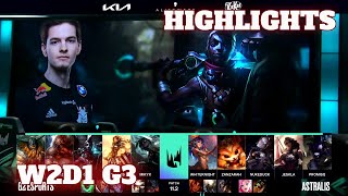 G2 Esports vs Astralis - Highlights | Week 2 Day 1 S11 LEC Spring 2021 | G2 vs AST