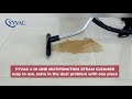 Vacuuming and steam cleaning at the same time!!YYVAC