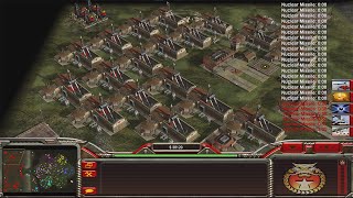 CHINA NUKE  Command & Conquer Generals Zero Hour  1 vs 7 HARD Gameplay  Last Stand