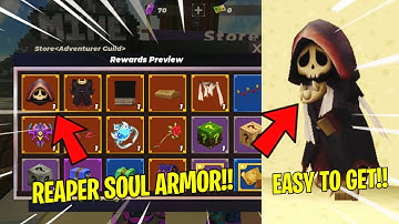 New REAPER SOUL ARMOR LEAK In SkyBlock Blockman Go