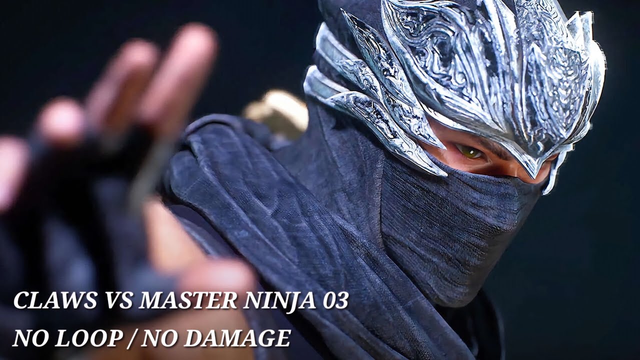 NG2 BLACK : CLAWS VS MASTER NINJA 03 [ NO LOOP / NO DAMAGE ] 