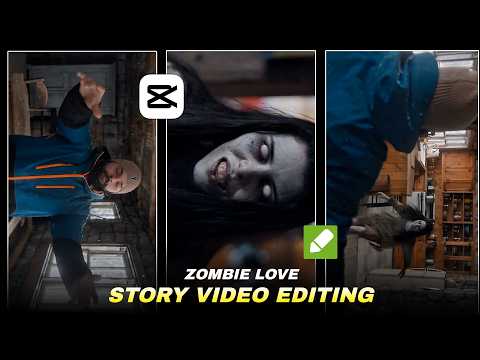 Trending Zombie Apocalypse AI Video Editing Prompt | AI Zombie Love Story Reels Editing | Re-create