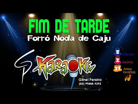 Video thumbnail for Karaokê Forró Noda de Caju - Fim de Tarde
