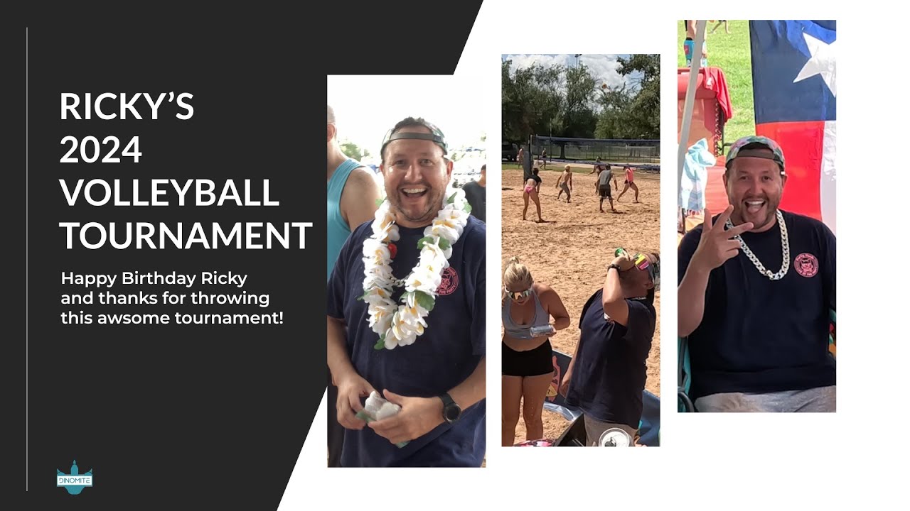 Ricky's 2024 Birthday Volleyball Tournament - YouTube
