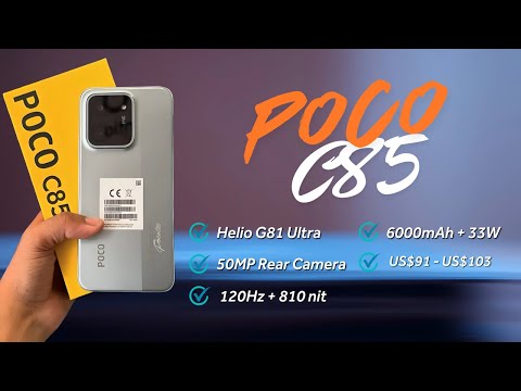 POCO C85 Leaked, Set to Debut This Month - Officially Priced at