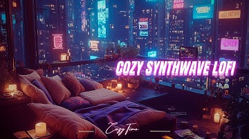 Rainy Day in Cyberpunk City - Synthwave LoFi to Study & Relax