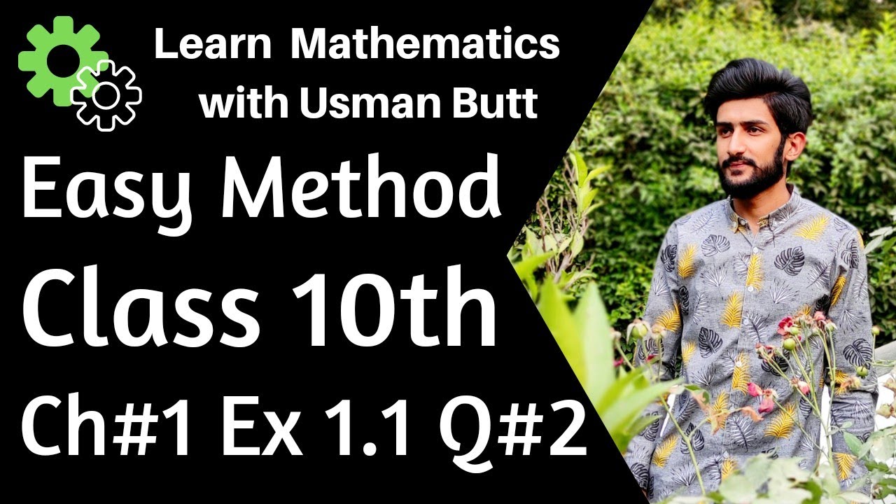Class 10th Mathematics Chapter 1 Exercise 1.1 Q#2 Factorization | Learn ...