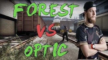 CSGO: POV NiP f0rest vs OpTic (30/17) train @ ELEAGUE Season 1