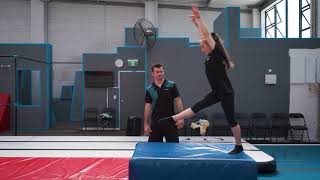 Front Aerial tips with - Flips & Tumbles