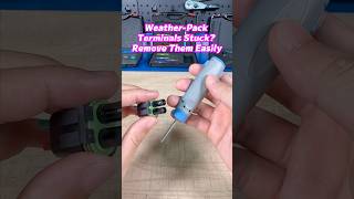 Know how to depin Delphi waterproof connectors on GM cars?#wiring#electrical#automobile#automotive