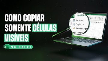 Copiar somente Células Visíveis | Não Copiar Células Ocultas