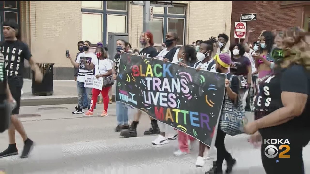 Hundreds Of Protesters Gather In Downtown Pittsburgh