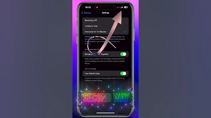 How to Turn on AirDrop on Your iPhone in Seconds!