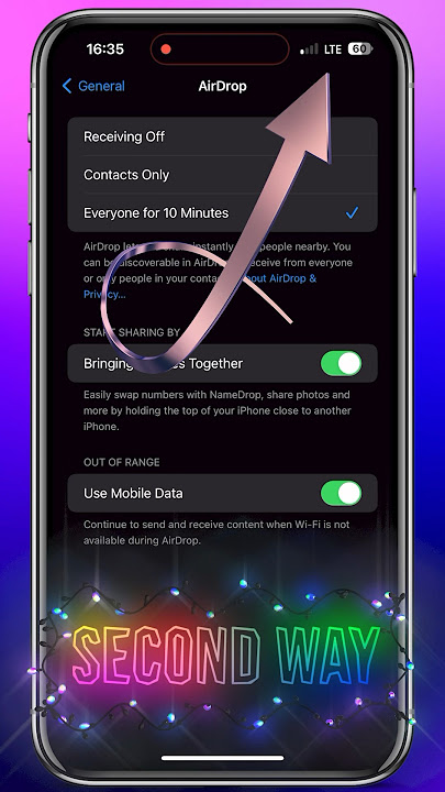 How to Turn on AirDrop on Your iPhone in Seconds!