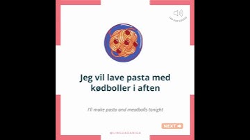 Modal verb VIL #danishlanguage #dansk #learndanish #copenhagen