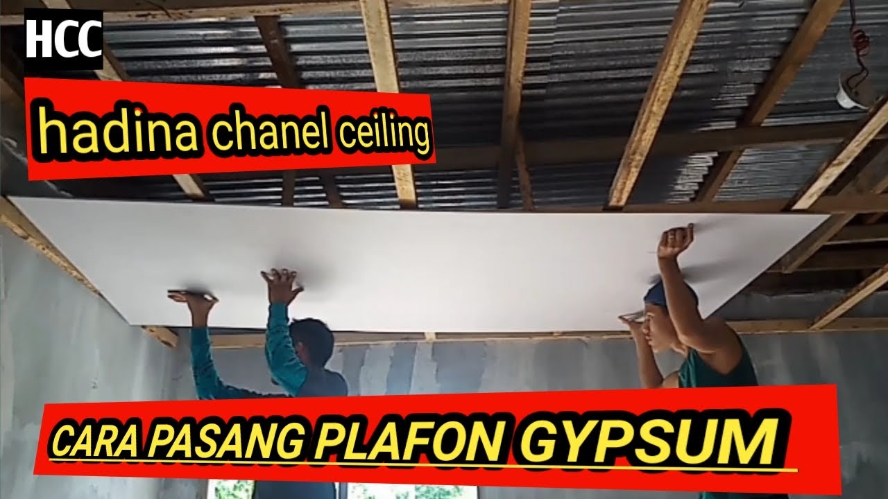 Pasang  plafon gipsum