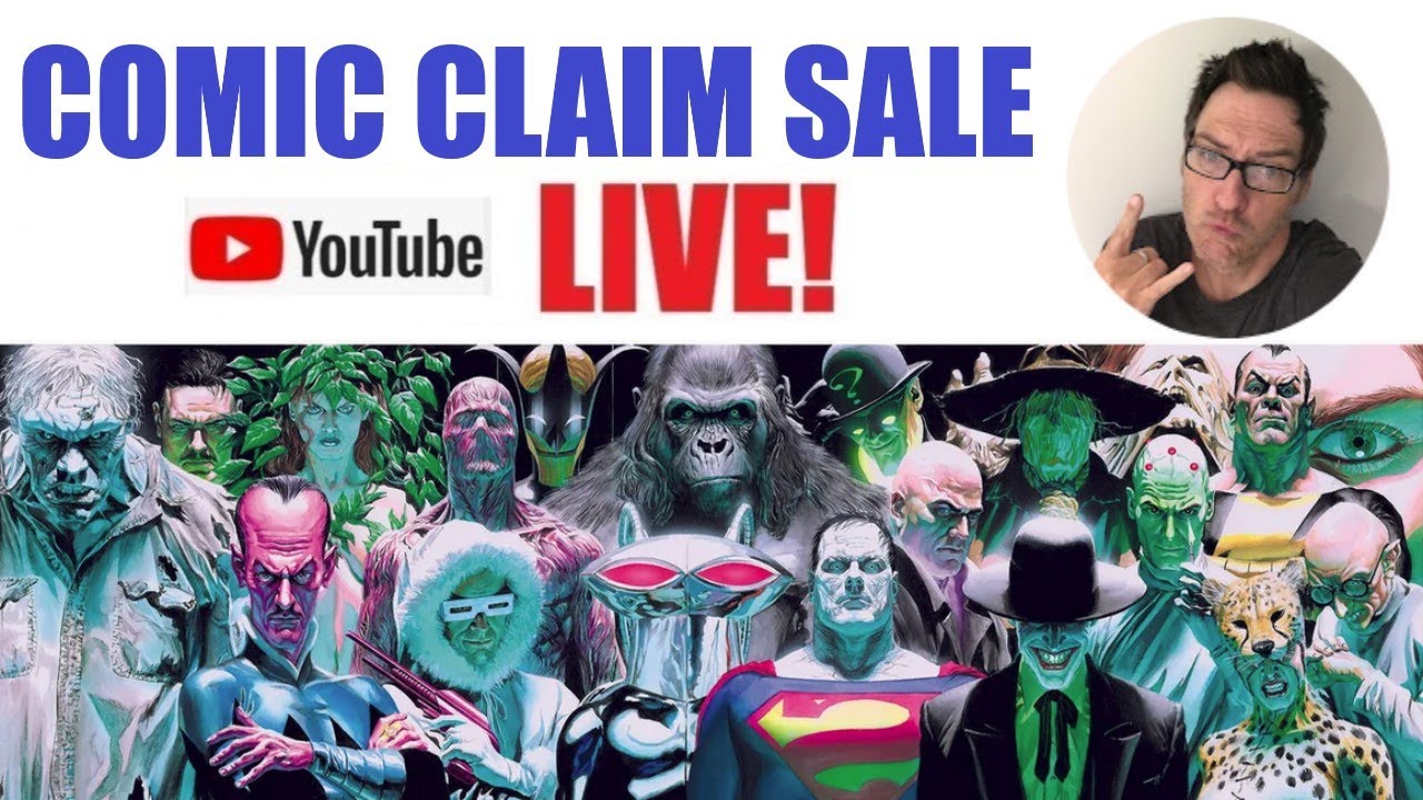 COMIC CLAIM SALE #1 6PM  EST LIVE 12/23 Bronze Silver Age Comics & more - Stop In!