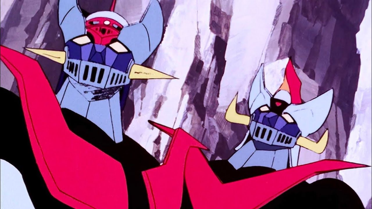 Mazinga Z attacca la fortezza Demonica. Estratto dell'episodio 56 de 