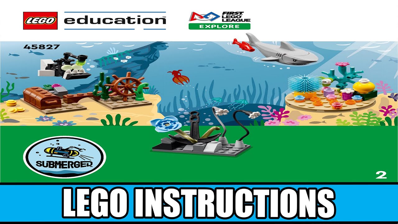 Education - FIRST LEGO League Explore: Submerged LEGO instructions